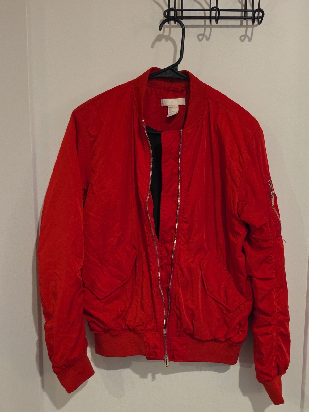 H&M Red Women's Bomber Jacket